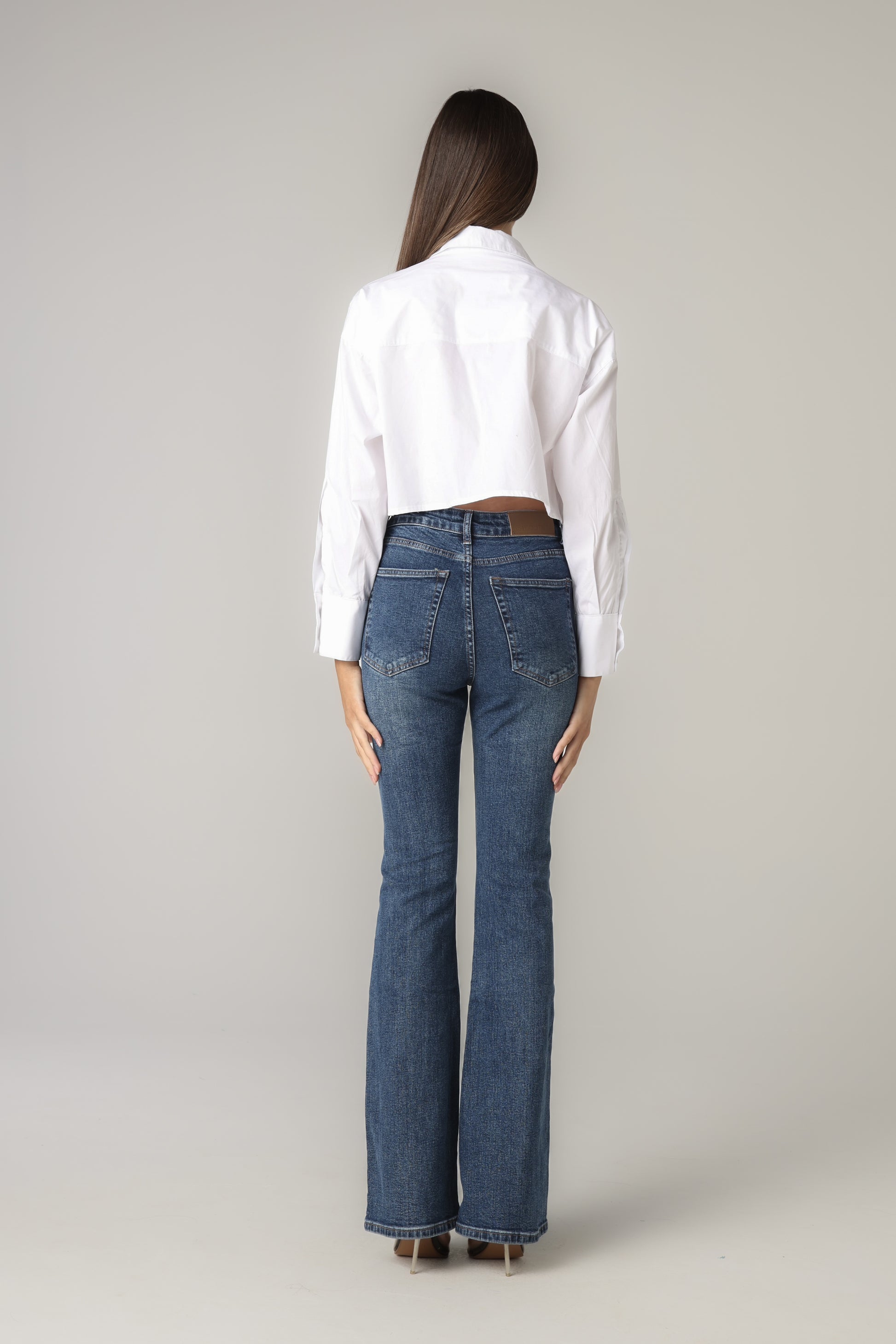 MARTINE CROPPED SHIRT