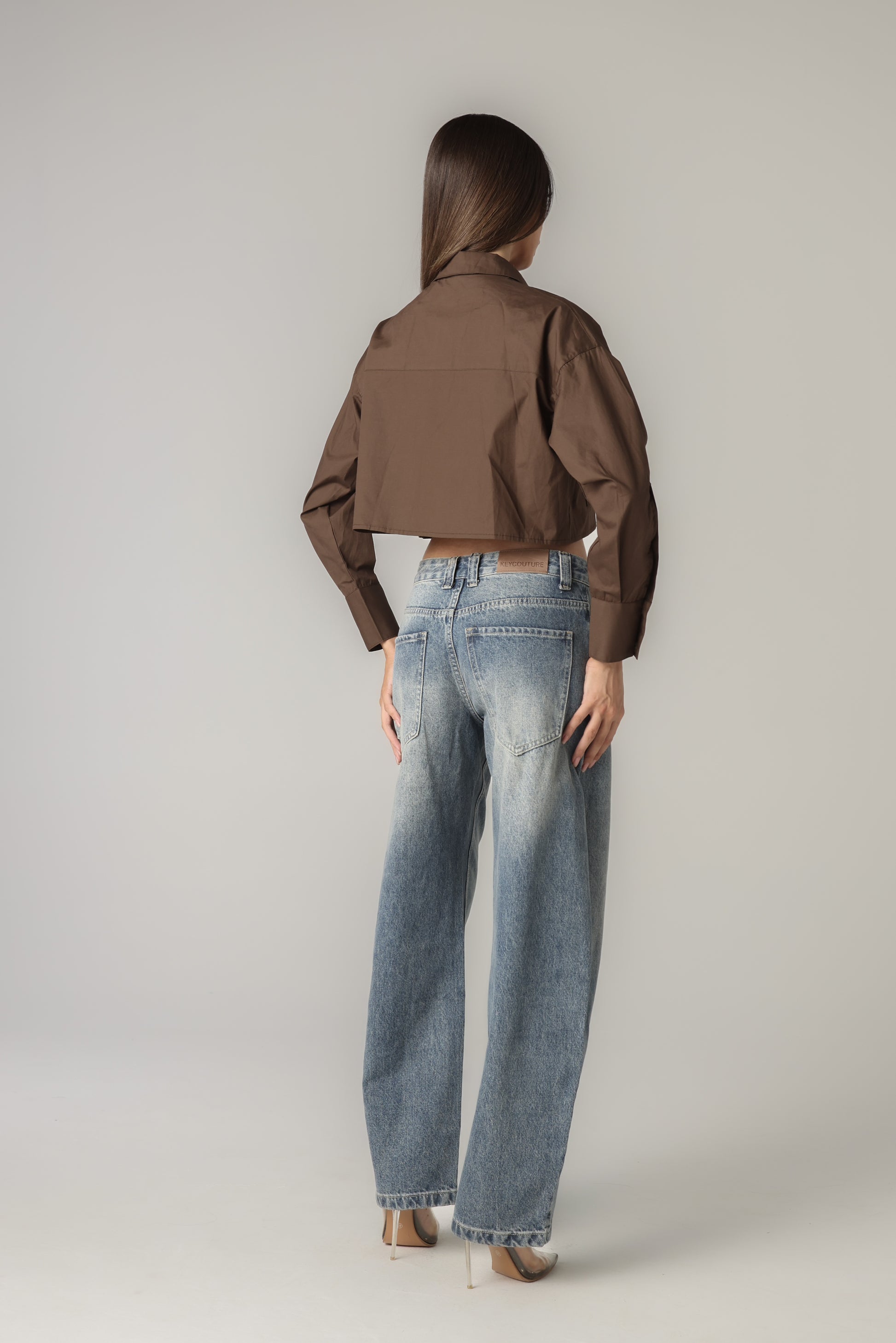 MARTINE CROPPED SHIRT