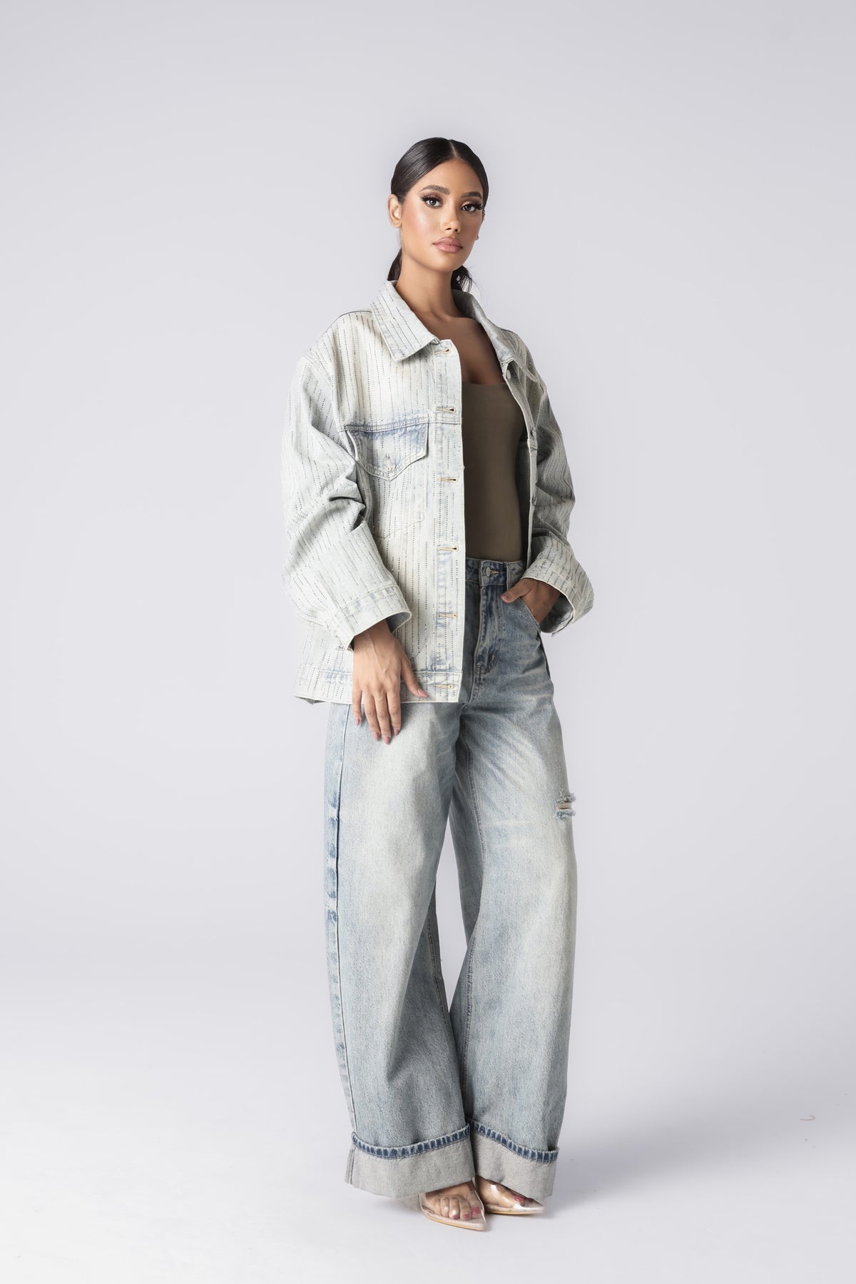 SYRVIA DENIM JACKET